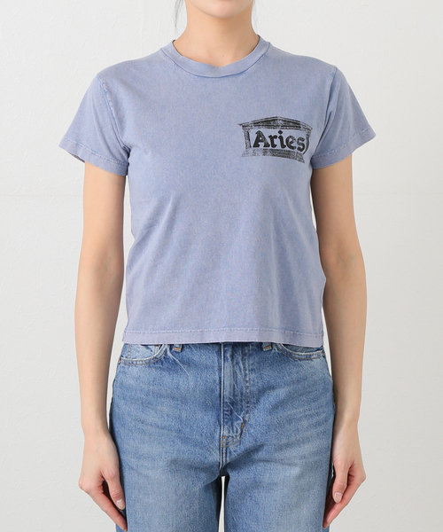 ARIES（アリーズ）の「ARIES / アリーズ AGED ANCIENT TEMPLE SS TEE AR60031.03（Tシャツ/カットソー・レディース・ブルー系その他・FREE）」の9枚目の写真
