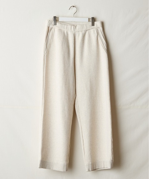 suzuki takayuki(スズキタカユキ)の「sweat pants / wide-straight(スウェットパンツ・レディース・ヘザーグレー/チャコールグレー/ブラック/アイボリー・03/02)」の1枚目の写真
