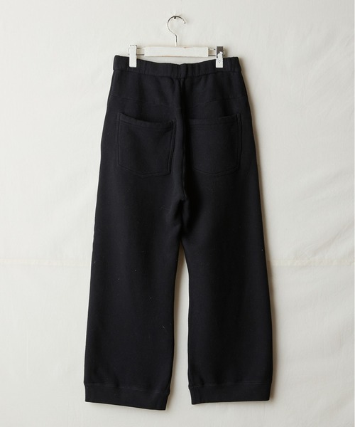 suzuki takayuki(スズキタカユキ)の「sweat pants / wide-straight(スウェットパンツ・レディース・ヘザーグレー/チャコールグレー/ブラック/アイボリー・03/02)」の8枚目の写真