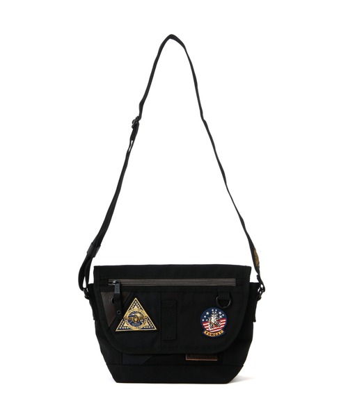 AVIREX（アヴィレックス）の「MINI SHOULDER BAG "TOP GUN" / ミニショルダーバッグ トップガン / AVIREX / アヴィレックス（ショルダーバッグ・メンズ・ブラック/オリーブ系・F）」の12枚目の写真