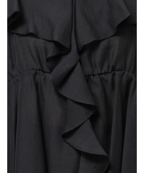 LAGUNAMOON（ラグナムーン）の「ラッフルフリルキャミブラウス（キャミソール・レディース・ブラック/ライトグリーン・FREE）」の15枚目の写真