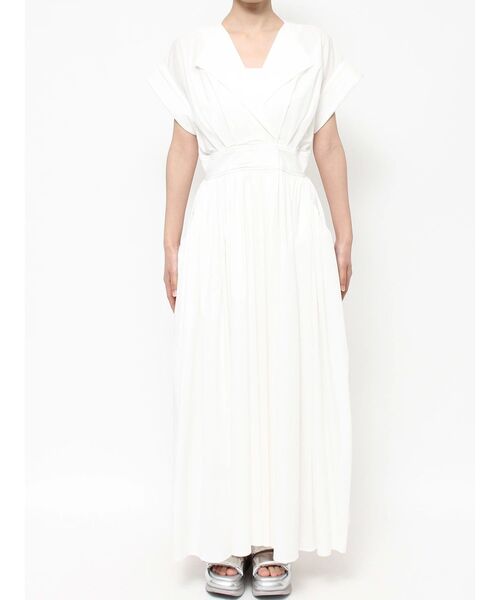 オープンカラーシャツワンピース（ワンピース）｜ELENDEEK（エレン