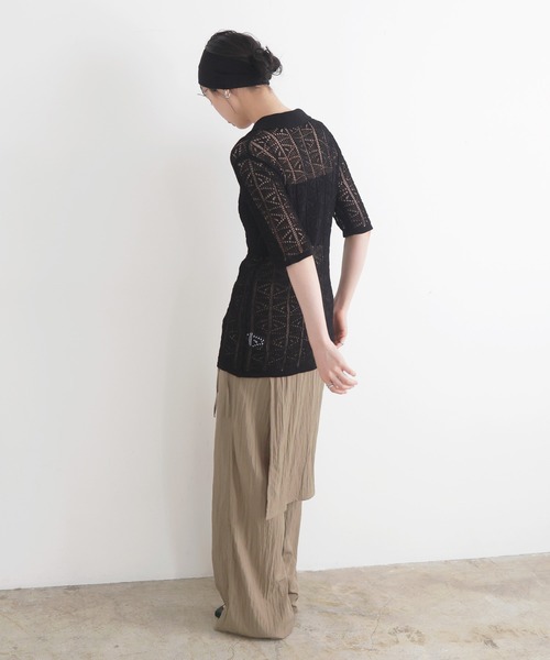 LIAN（リアン）の「ラップスカート付きパンツ（その他パンツ・レディース・ブラック/ブラウン/ベージュ・FREE）」の13枚目の写真