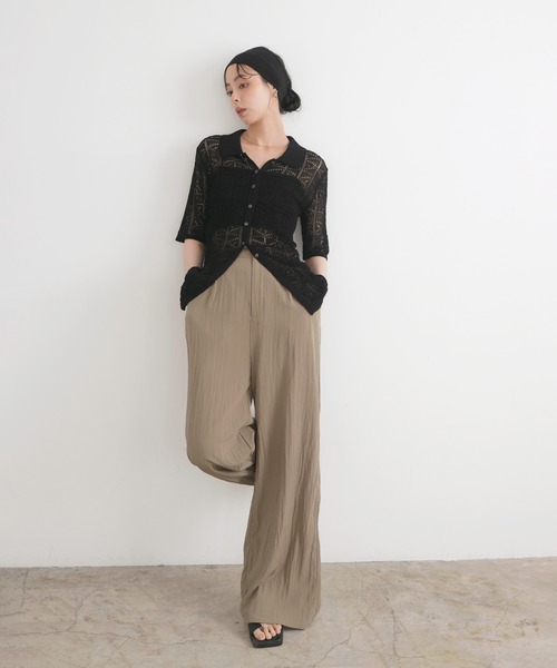 LIAN（リアン）の「ラップスカート付きパンツ（その他パンツ・レディース・ブラック/ブラウン/ベージュ・FREE）」の14枚目の写真