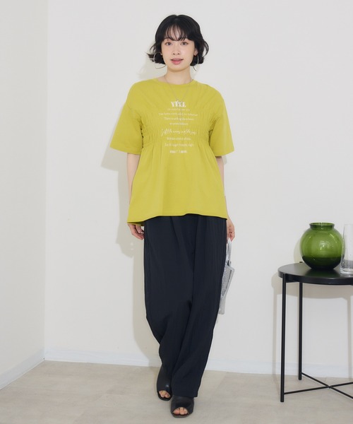 KATHARINE ROSS（キャサリンロス）の「【PILLINI/ピリーニ】カーヴィーパンツ（その他パンツ・レディース・ブラック/ベージュ/ブルー・MEDIUM）」の15枚目の写真