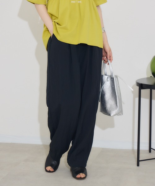 KATHARINE ROSS（キャサリンロス）の「【PILLINI/ピリーニ】カーヴィーパンツ（その他パンツ・レディース・ブラック/ベージュ/ブルー・MEDIUM）」の14枚目の写真