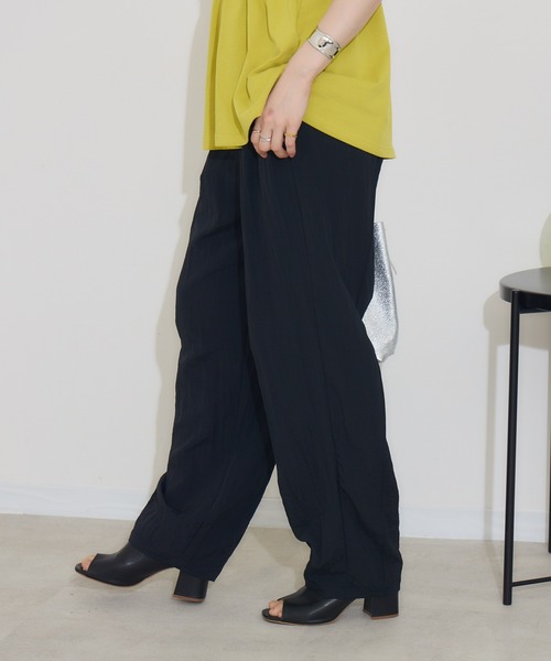 KATHARINE ROSS（キャサリンロス）の「【PILLINI/ピリーニ】カーヴィーパンツ（その他パンツ・レディース・ブラック/ベージュ/ブルー・MEDIUM）」の12枚目の写真