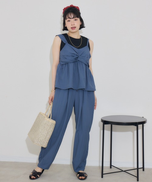 KATHARINE ROSS（キャサリンロス）の「【PILLINI/ピリーニ】カーヴィーパンツ（その他パンツ・レディース・ブラック/ベージュ/ブルー・MEDIUM）」の10枚目の写真