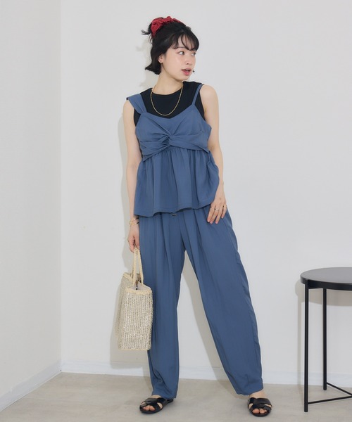 KATHARINE ROSS（キャサリンロス）の「【PILLINI/ピリーニ】カーヴィーパンツ（その他パンツ・レディース・ブラック/ベージュ/ブルー・MEDIUM）」の7枚目の写真