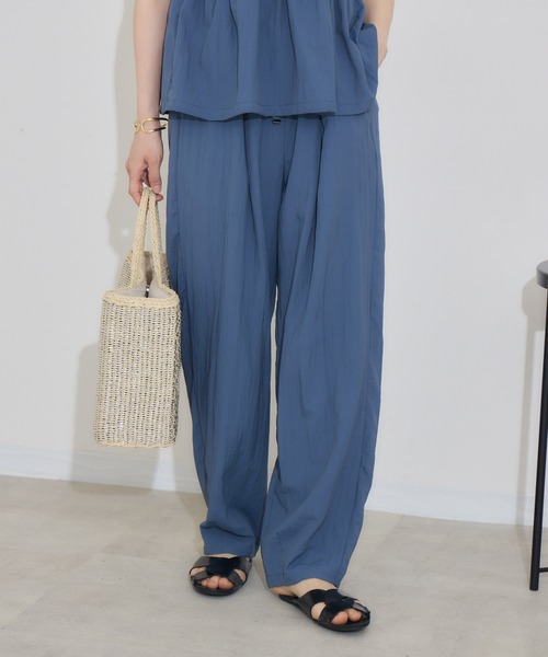 KATHARINE ROSS（キャサリンロス）の「【PILLINI/ピリーニ】カーヴィーパンツ（その他パンツ・レディース・ブラック/ベージュ/ブルー・MEDIUM）」の4枚目の写真