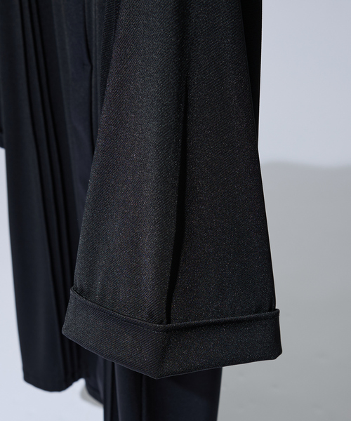 DESIGNWORKS(デザインワークス)の「【接触冷感】ワンピースカラー 半袖 キューバシャツ(シャツ/ブラウス・メンズ・ホワイト/ブラック/カーキ・46/48)」の9枚目の写真