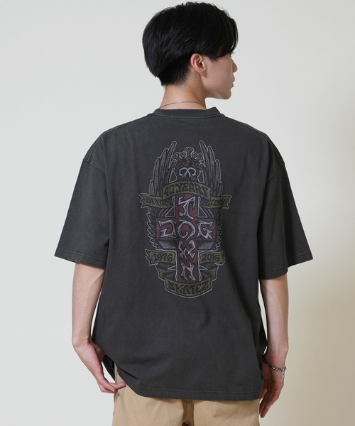 DOG TOWN ブラウン ユーズドTシャツ グラフィックプリントLサイズ DOGTOWN ドックタウン グラフィックプリント Tシャツ S - メルカリ