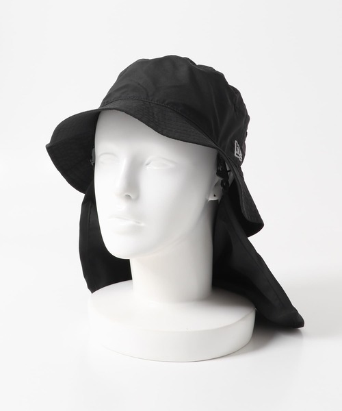 NEW ERA（ニューエラ）の「New Era　BKT01 PACK SUNSHADE BLK（ハット・メンズ・ブラック・M-L）」の2枚目の写真