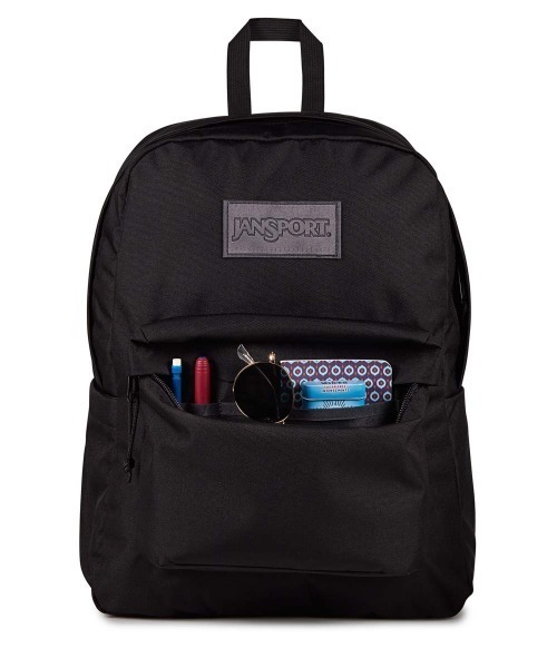 JANSPORT（ジャンスポーツ）の「JANSPORT SUPERBREAK PLUS（ジャンスポーツ スーパーブレイクプラス）（バックパック/リュック・メンズ・ブラック系/グリーン系/パープル系/ブラウン系・FREE）」の9枚目の写真