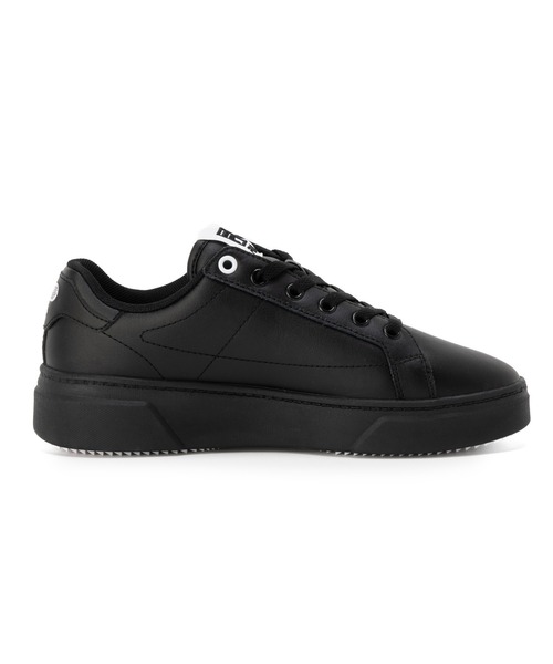 【FILA】 フィラ FILA COURT FEATHERY BLACK/ 国内発送 COURT FEATHERY / コート フェザリー /厚底カジュアルスニーカー