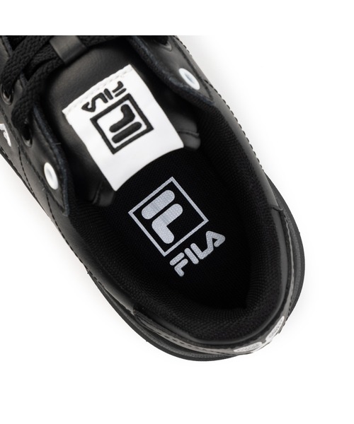 【FILA】 フィラ FILA COURT FEATHERY BLACK/ 国内発送 COURT FEATHERY / コート フェザリー /厚底カジュアルスニーカー