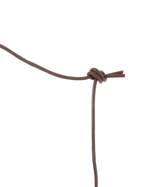 DRESSLAVE（ドレスレイブ）の「ADER .bijoux / FLUIDE  leather code pentant（ネックレス・レディース・ゴールド・FREE）」の2枚目の写真