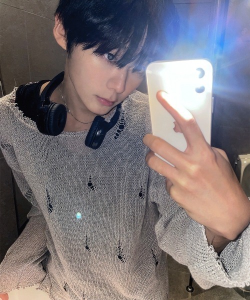 COSYHARU（コシハル）の「サンベルダメージTシャツ（Tシャツ/カットソー・メンズ・クリーム/ブラック/オートミール/ダークグレー・FREE）」の9枚目の写真