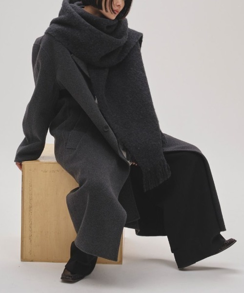 TODAYFUL ストールウールコート（グレー） TODAYFUL（トゥデイフル）の