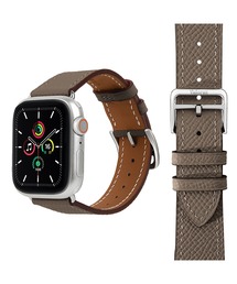 attiree（アティレー）の「アップルウォッチバンド　エプソンレザー 本革【38/40/41/42(Series10)mm】【42(Series1/2/3)/44/45/46/49mm】（デジタル腕時計）」