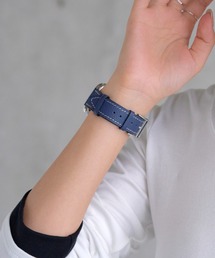 attiree（アティレー）の「アップルウォッチバンド　エプソンレザー 本革【38/40/41/42(Series10)mm】【42(Series1/2/3)/44/45/46/49mm】（デジタル腕時計）」