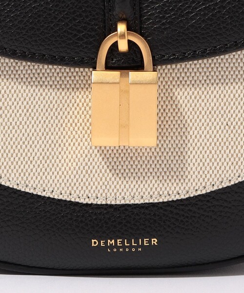DEMELLIER LONDON（デメリエーロンドン）の「DEMELLIER THE VANCOUVER SADDLE バッグ（ハンドバッグ・レディース・ブラック系その他・FREE）」の8枚目の写真