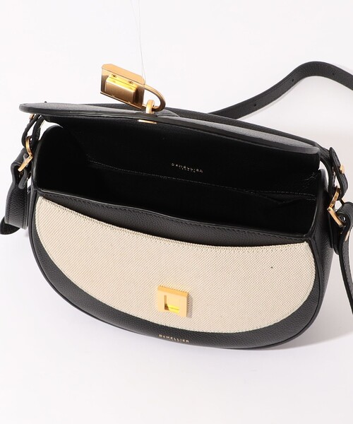 DEMELLIER LONDON（デメリエーロンドン）の「DEMELLIER THE VANCOUVER SADDLE バッグ（ハンドバッグ・レディース・ブラック系その他・FREE）」の9枚目の写真