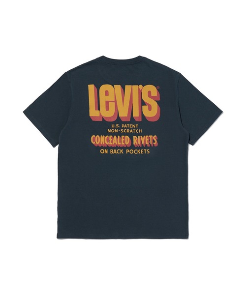 Levi's（リーバイス）の「Levi's/リーバイス ショートスリーブ リラックス Tシャツ（Tシャツ/カットソー・メンズ・ブルー・L/M/S/XL）」の8枚目の写真