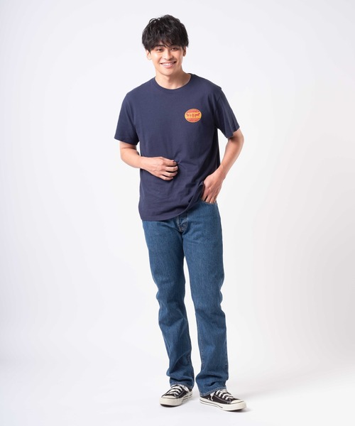 Levi's（リーバイス）の「Levi's/リーバイス ショートスリーブ リラックス Tシャツ（Tシャツ/カットソー・メンズ・ブルー・L/M/S/XL）」の6枚目の写真