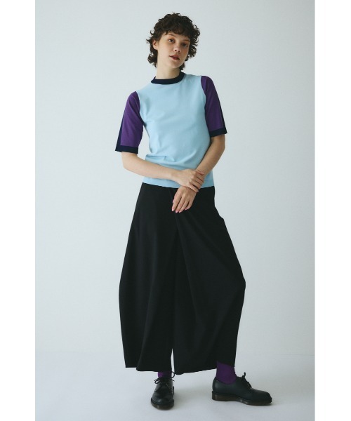 セール】Color block knit tops カラーブロックニットトップス（ニット