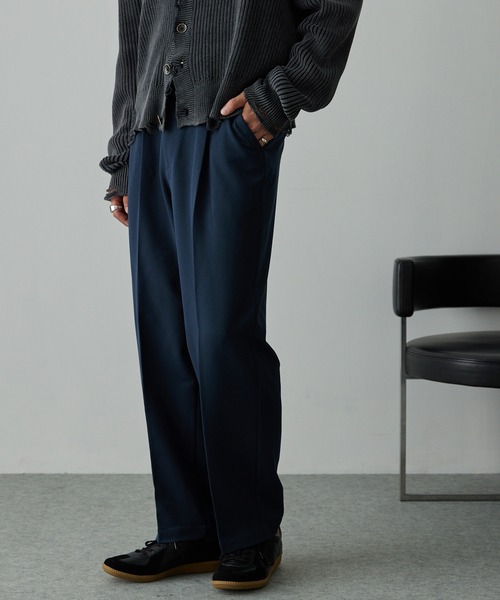 セール】【セットアップ対応】TRストレッチスーツ地 1タック センター