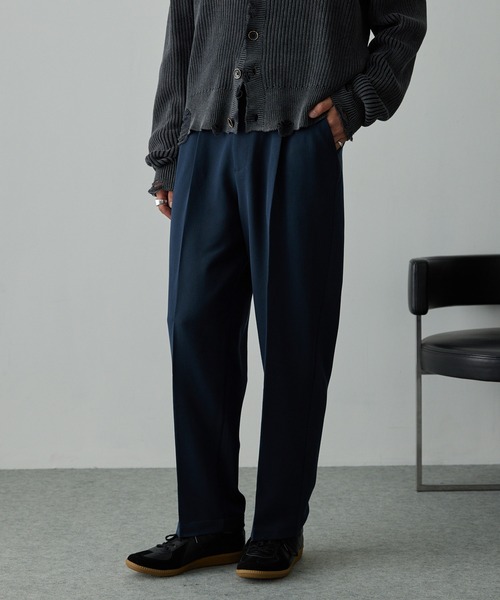 セール】【セットアップ対応】TRストレッチスーツ地 1タック センター