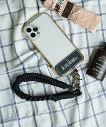 A SCENE（エーシーン）の「【WEB先行予約】[A SCENE/エーシーン] DESIGN PARACORD STRAP デザイン パラコード スマホストラップ (プレーン）（スマホグッズ・メンズ）」