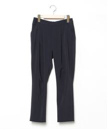 【未使用】TONAL パンツ  ベージュ トーナル TONAL バイカラーベルト付テーパードパンツ （ベージュ