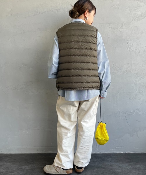 DANTON/ダントン] インナーダウン クルーネックベスト（ダウン