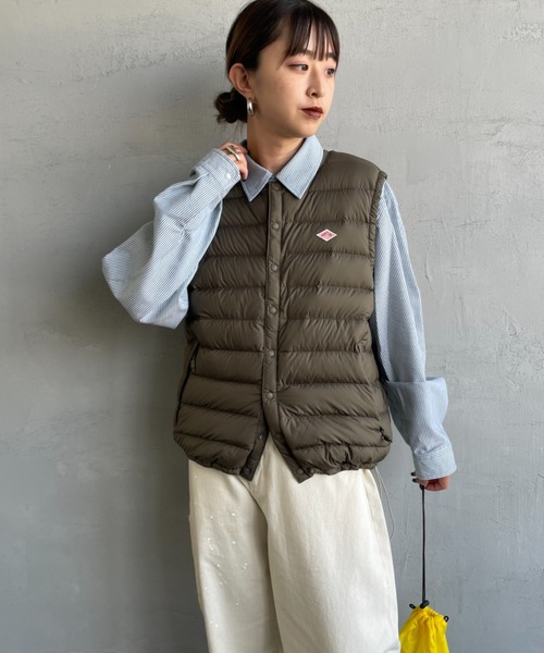ダントンのインナーベストです(^^)♪ DANTON/ダントン インナーダウンクルーネックベスト INNER DOWN