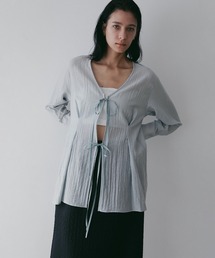 SHEER GATHER BLOUSE（シャツ/ブラウス）｜MANOF（マノフ）の