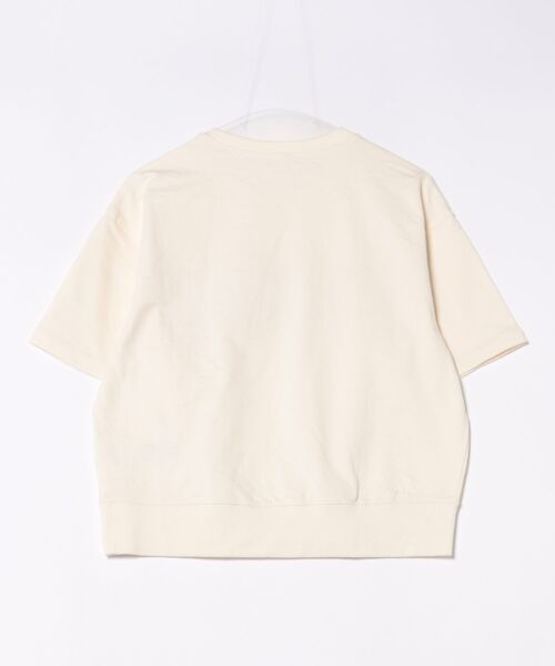 coca(coca)(コカ)の「ロゴショートTシャツ(Tシャツ/カットソー・レディース・グレー/ベージュ/イエロー/ネイビー・S/M/L)」の5枚目の写真