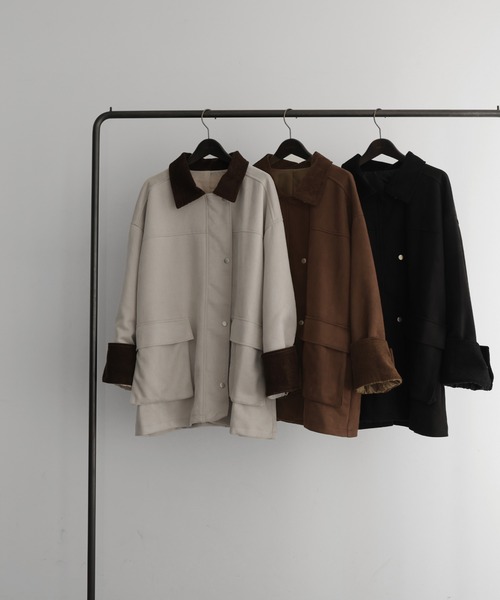 MHLカバーオール墨色　美品 MHLカバーオール墨色 美品 MHL.×キャントンオーバーオールズの