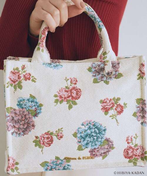 日比谷花壇コラボ ゴブランスクエアトート（トートバッグ）｜Maison de