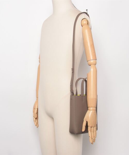 ORCIVAL/オーシバル レザーショルダーバッグ LEATHER SHOULDER BAG OR