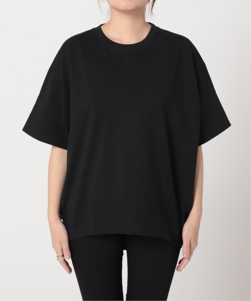 JOURNAL STANDARD（ジャーナルスタンダード）の「《追加5》タックスウェットTシャツ（Tシャツ/カットソー・レディース・パープル系その他/ホワイト/ブラウン系その他/ブラック・FREE）」の8枚目の写真