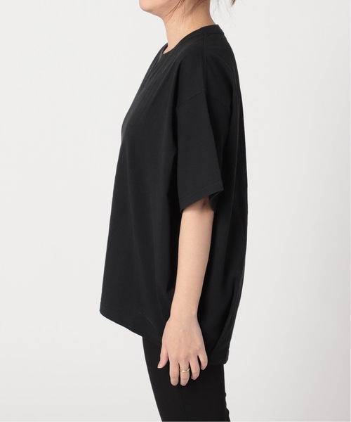 JOURNAL STANDARD（ジャーナルスタンダード）の「《追加5》タックスウェットTシャツ（Tシャツ/カットソー・レディース・パープル系その他/ホワイト/ブラウン系その他/ブラック・FREE）」の9枚目の写真