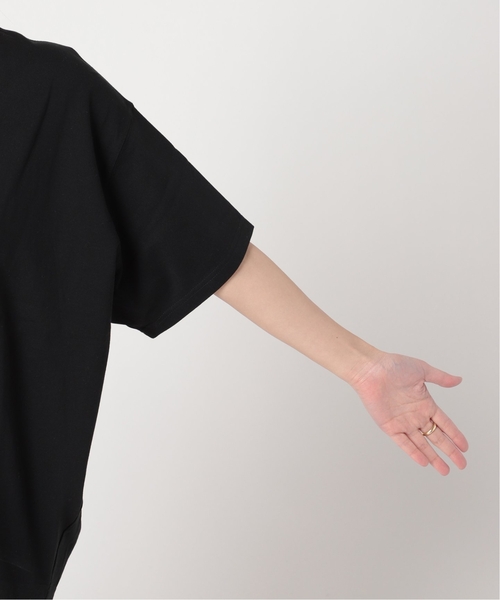 JOURNAL STANDARD（ジャーナルスタンダード）の「《追加5》タックスウェットTシャツ（Tシャツ/カットソー・レディース・パープル系その他/ホワイト/ブラウン系その他/ブラック・FREE）」の13枚目の写真