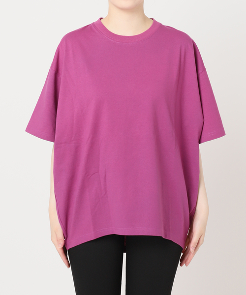 JOURNAL STANDARD（ジャーナルスタンダード）の「《追加5》タックスウェットTシャツ（Tシャツ/カットソー・レディース・パープル系その他/ホワイト/ブラウン系その他/ブラック・FREE）」の21枚目の写真