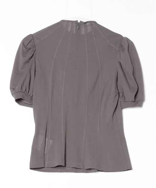 JOHN LAWRENCE SULLIVAN(ジョンローレンスサリバン)の「COTTON JERSEY PUFF SLEEVE T-SHIRT(Tシャツ/カットソー・レディース・ブラウン/ブラック/グレー・ONE SIZE)」の5枚目の写真