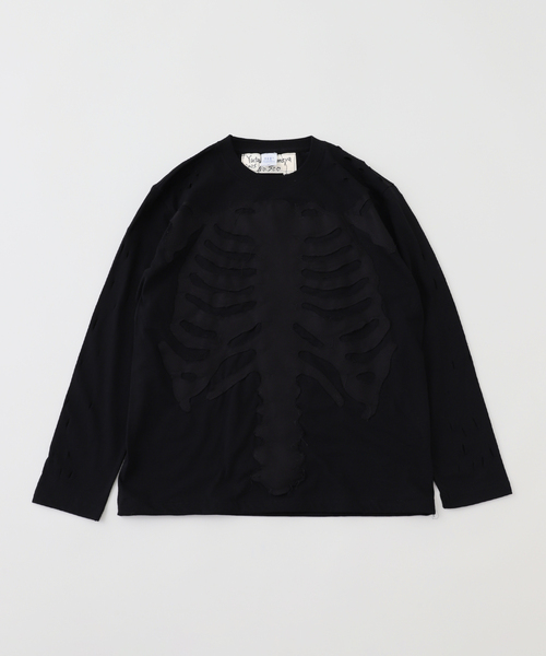 JOINT WORKS(ジョイントワークス)の「YUTAKA SOMEYA/Human Bone L/S T-shirt(Tシャツ/カットソー・メンズ・ブラック・X-LARGE)」の1枚目の写真