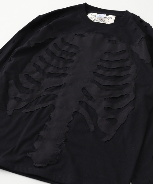 JOINT WORKS(ジョイントワークス)の「YUTAKA SOMEYA/Human Bone L/S T-shirt(Tシャツ/カットソー・メンズ・ブラック・X-LARGE)」の4枚目の写真