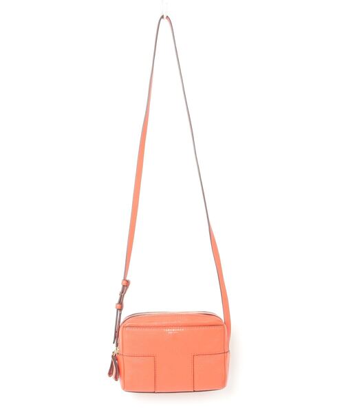 トリーバーチ ショルダーバッグ オレンジ 美品 $ 希少♪□ TORY BURCH