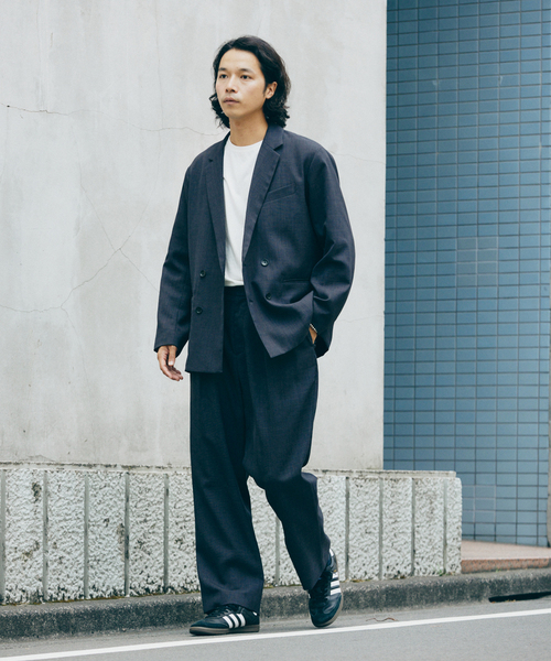 バスケット ”ウォッシャブル” ダブルブレスト ジャケット